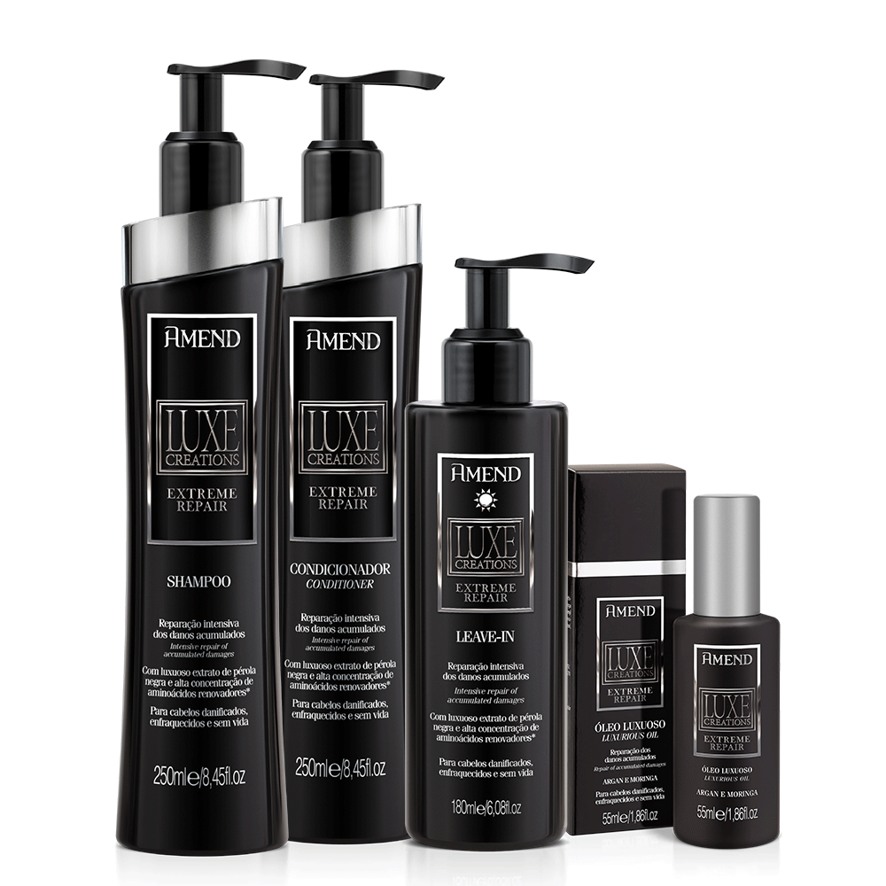 Kit Amend Luxe Creations Extreme Repair | 4 produtos